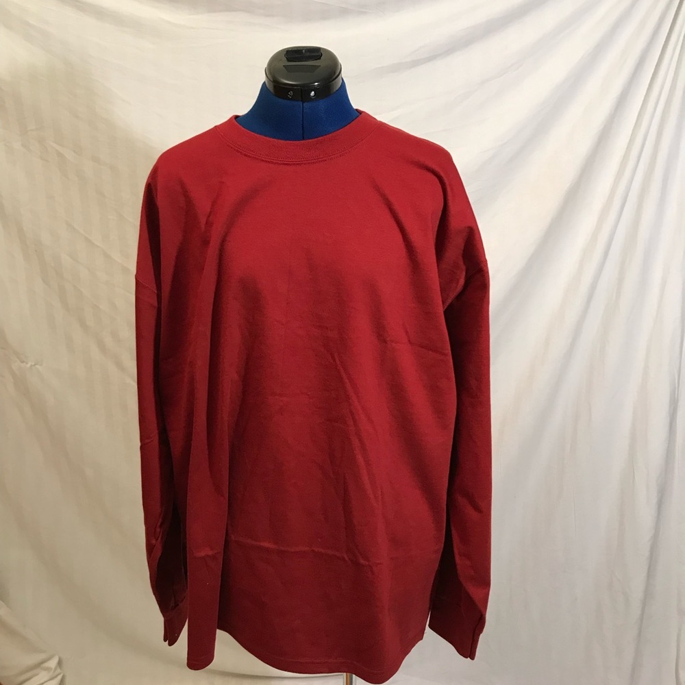 Pluma xl burgandy long sleeve sweatshirt women’s